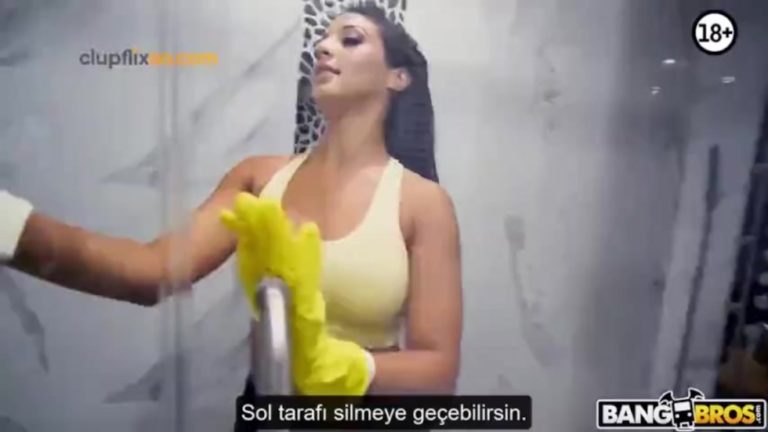 Genç Ateşli Temizlikçi Götten Veriyor