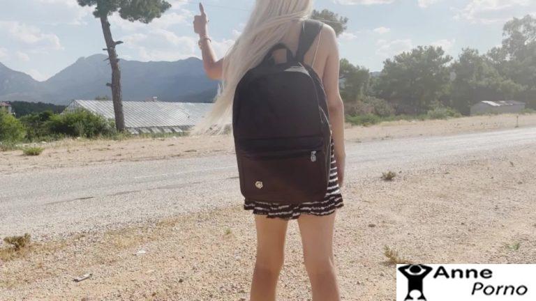 Otostopçu Türk Kızı Parayla Sikiyor