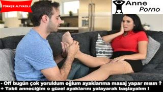 Ayak Fetişi Bahane Annemi Sikmek Şahane